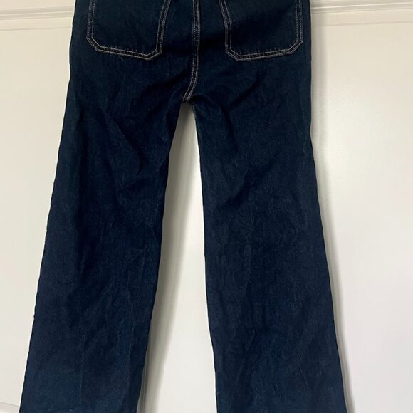 Old Navy High Rise Baggy Wide Leg Elastic Waist Jeans Size XL (12) - Picture 10 of 11